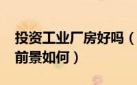 投资工业厂房好吗（11月11日投资工业厂房前景如何）