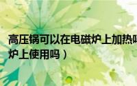 高压锅可以在电磁炉上加热吗（11月12日高压锅可以在电磁炉上使用吗）