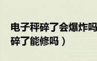 电子秤碎了会爆炸吗（11月12日电子秤玻璃碎了能修吗）