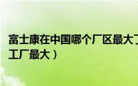 富士康在中国哪个厂区最大了（10月08日富士康在大陆哪个工厂最大）
