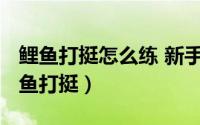 鲤鱼打挺怎么练 新手（10月08日如何练习鲤鱼打挺）
