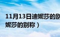 11月13日迪妮莎的别称和雅称（11月13日迪妮莎的别称）