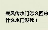 疾风传水门怎么回来了（11月13日疾风传为什么水门没死）