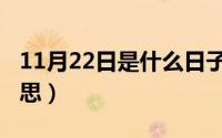 11月22日是什么日子（11月13日精雕细琢意思）