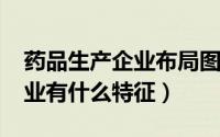 药品生产企业布局图（11月14日药品生产企业有什么特征）