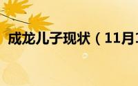 成龙儿子现状（11月13日成龙的儿子国籍）