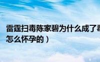 雷霆扫毒陈家碧为什么成了毒后（11月14日雷霆扫毒陈家碧怎么怀孕的）