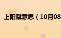 上阳赋意思（10月08日上阳赋原文及译文）