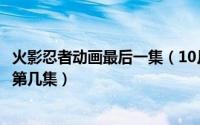 火影忍者动画最后一集（10月08日动画片火影忍者大结局是第几集）