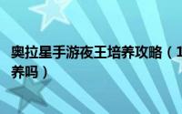 奥拉星手游夜王培养攻略（11月15日奥拉星手游夜王值得培养吗）