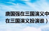 唐国强在三国演义中演谁（11月15日唐国强在三国演义扮演谁）