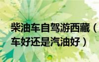 柴油车自驾游西藏（11月15日自驾游用柴油车好还是汽油好）