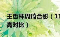 王哲林周琦合影（11月15日王哲林和周琦身高对比）