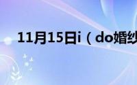 11月15日i（do婚纱摄影属于什么档次）