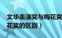 文华表演奖与梅花奖（11月16日文华奖和梅花奖的区别）