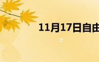 11月17日自由诗句经典语录