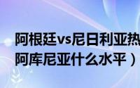 阿根廷vs尼日利亚热身赛（11月20日阿根廷阿库尼亚什么水平）