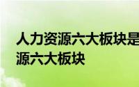 人力资源六大板块是什么 我们来聊聊人力资源六大板块