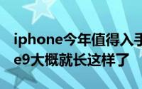 iphone今年值得入手吗 再次确认今年iPhone9大概就长这样了