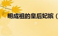 明成祖的皇后妃嫔（明成祖的皇后是谁）