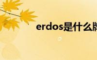 erdos是什么牌子 来看看吧）