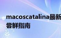 macoscatalina最新版本（macOSCatalina尝鲜指南
