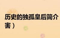 历史的独孤皇后简介（独孤皇后历史原型更厉害）