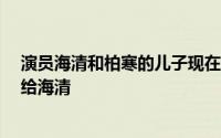演员海清和柏寒的儿子现在怎样了 临终时将30岁儿子托付给海清
