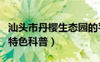汕头市丹樱生态园的平面图（汕头丹樱生态园特色科普）