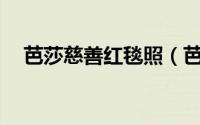 芭莎慈善红毯照（芭莎慈善夜办了15年）