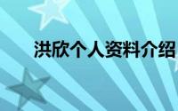 洪欣个人资料介绍 洪欣现状不容乐观