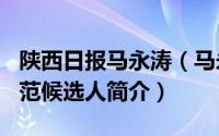 陕西日报马永涛（马永红-2017陕西省普法模范候选人简介）