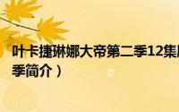 叶卡捷琳娜大帝第二季12集剧情什么（叶卡捷琳娜大帝第二季简介）