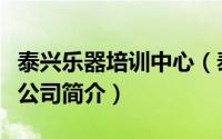 泰兴乐器培训中心（泰兴市乐艺网络科技有限公司简介）