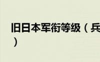 旧日本军衔等级（兵长-旧日本陆军军衔简介）