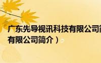 广东先导视讯科技有限公司简介怎么样（广东先导视讯科技有限公司简介）