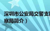 深圳市公安局交警支队（深圳市公安局交通警察局简介）