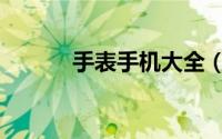 手表手机大全（手表手机简介）