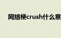 网络梗crush什么意思（rush什么意思）