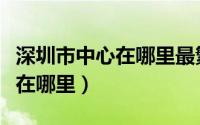 深圳市中心在哪里最繁华的酒店（深圳市中心在哪里）