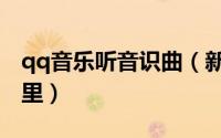 qq音乐听音识曲（新版qq音乐听歌识曲在哪里）