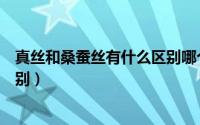 真丝和桑蚕丝有什么区别哪个易皱（真丝和桑蚕丝有什么区别）
