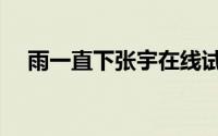 雨一直下张宇在线试听（雨一直下张宇）