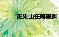 花果山在哪里啊（花果山在哪里）