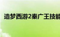 造梦西游2秦广王技能（造梦西游2秦广王）