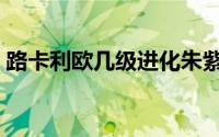 路卡利欧几级进化朱紫（路卡利欧几级进化）