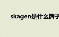 skagen是什么牌子的手表（skagen）