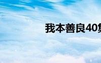 我本善良40集国语版免费