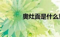 奥灶面是什么意思（奥灶面）