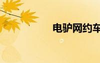 电驴网约车（电驴网）